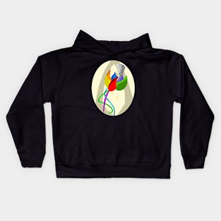 Cyber Flower Kids Hoodie